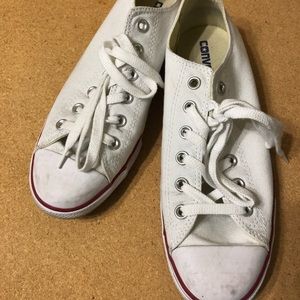 Converse White 8.5